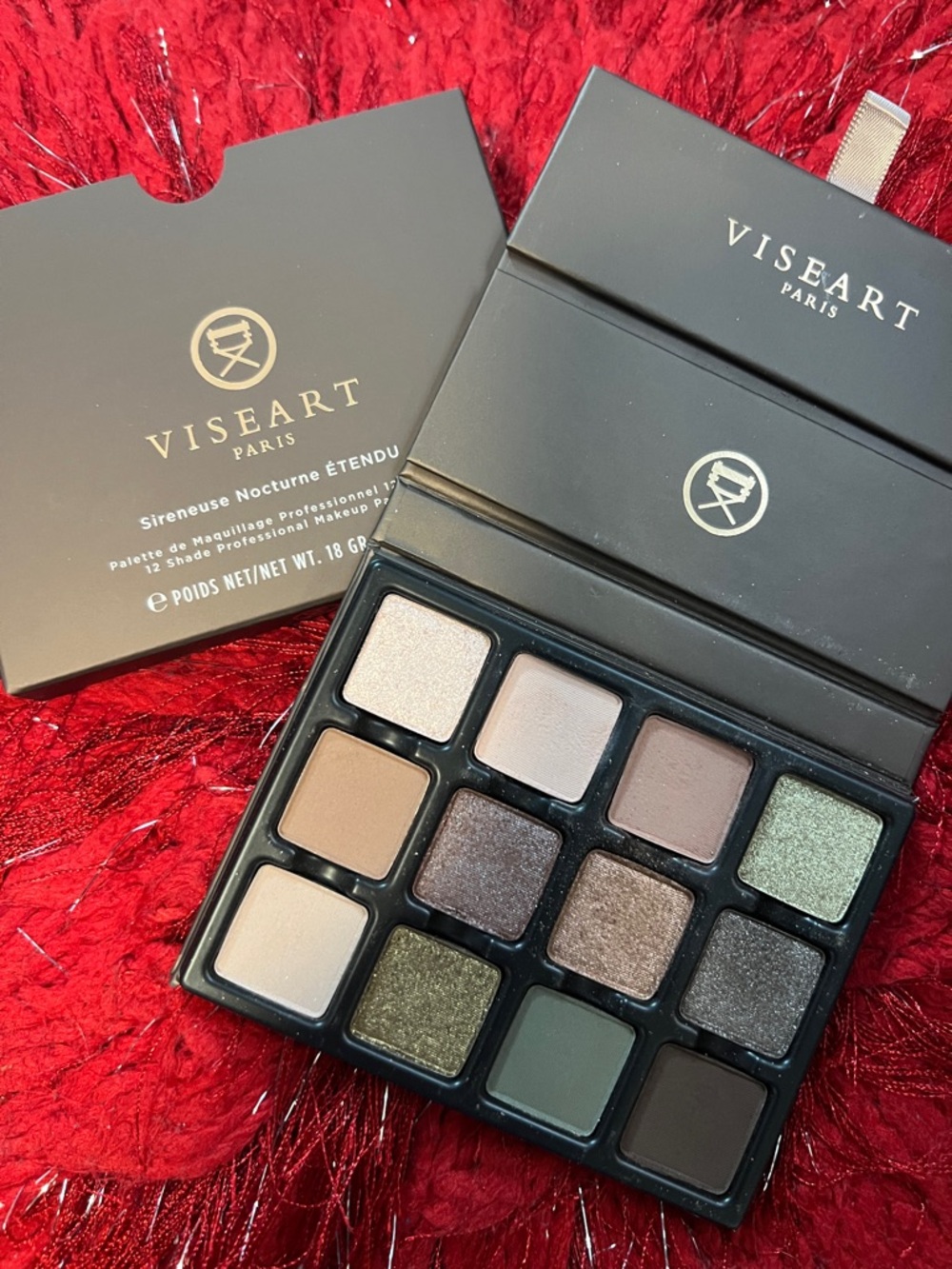 🌑 VISEART Sireneuse Nocturne Étendu Eyeshadow Palette